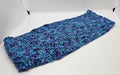 Shades of blue infinity scarf