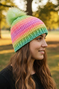Retro Stripes beanie