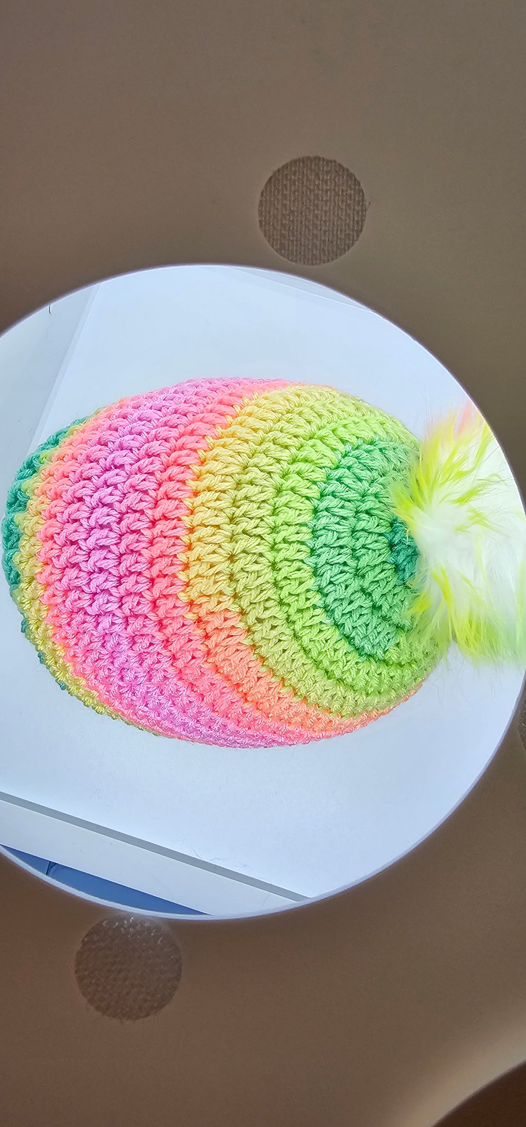 Retro Stripes beanie