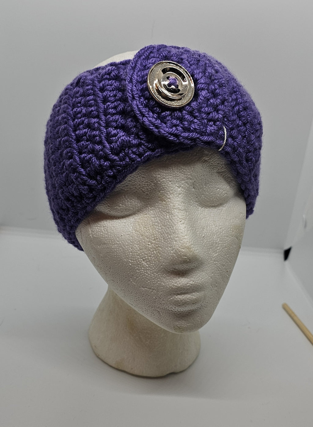 Purple earwarmer
