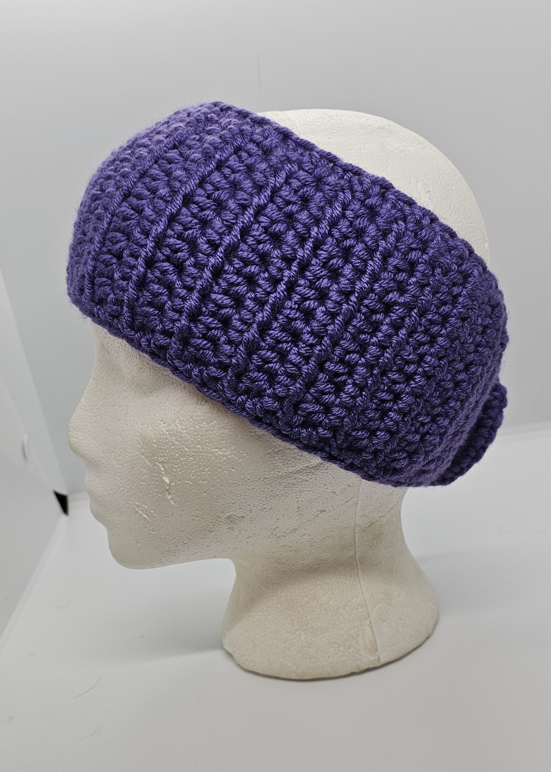 Purple earwarmer