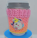 Ombre Unicorn coffee cozy