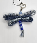 Dark blues Dragonfly keychain