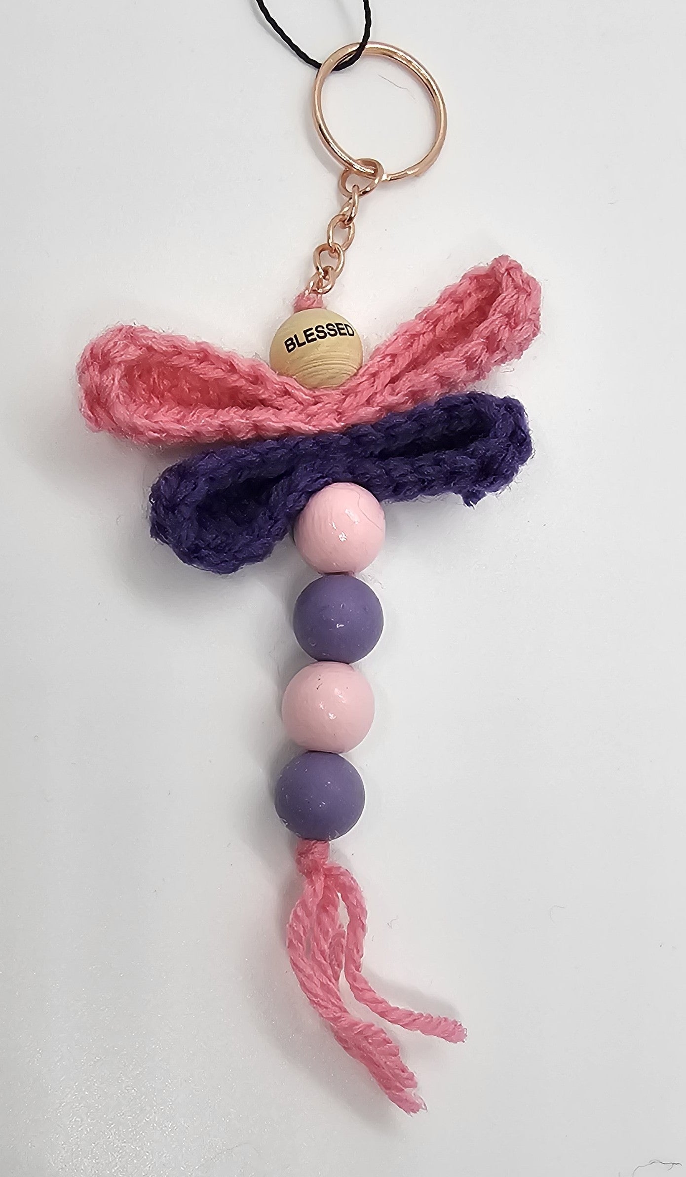 Blessed Dragonfly keychain