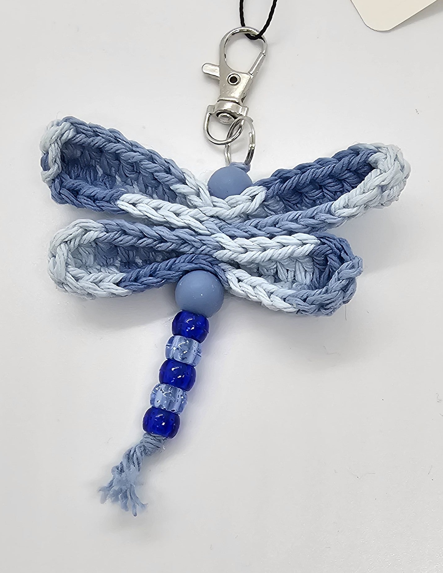 Light blues Dragonfly keychain