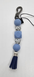 Blue and music glow Keychain