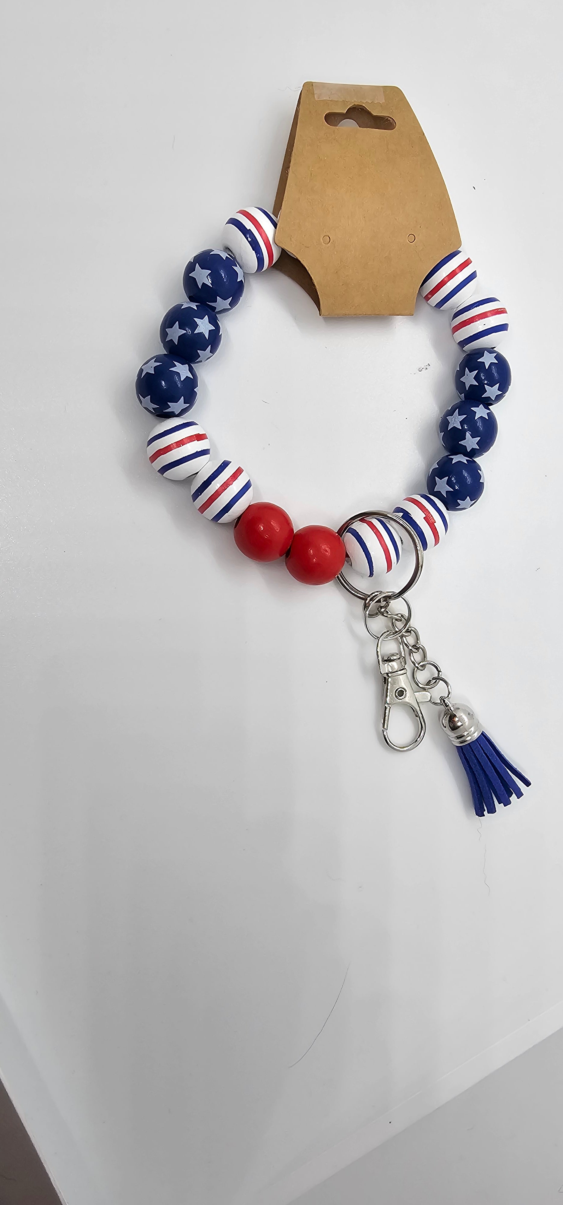 Stars and stipes wristlet