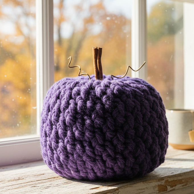 Medium purple pumpkin