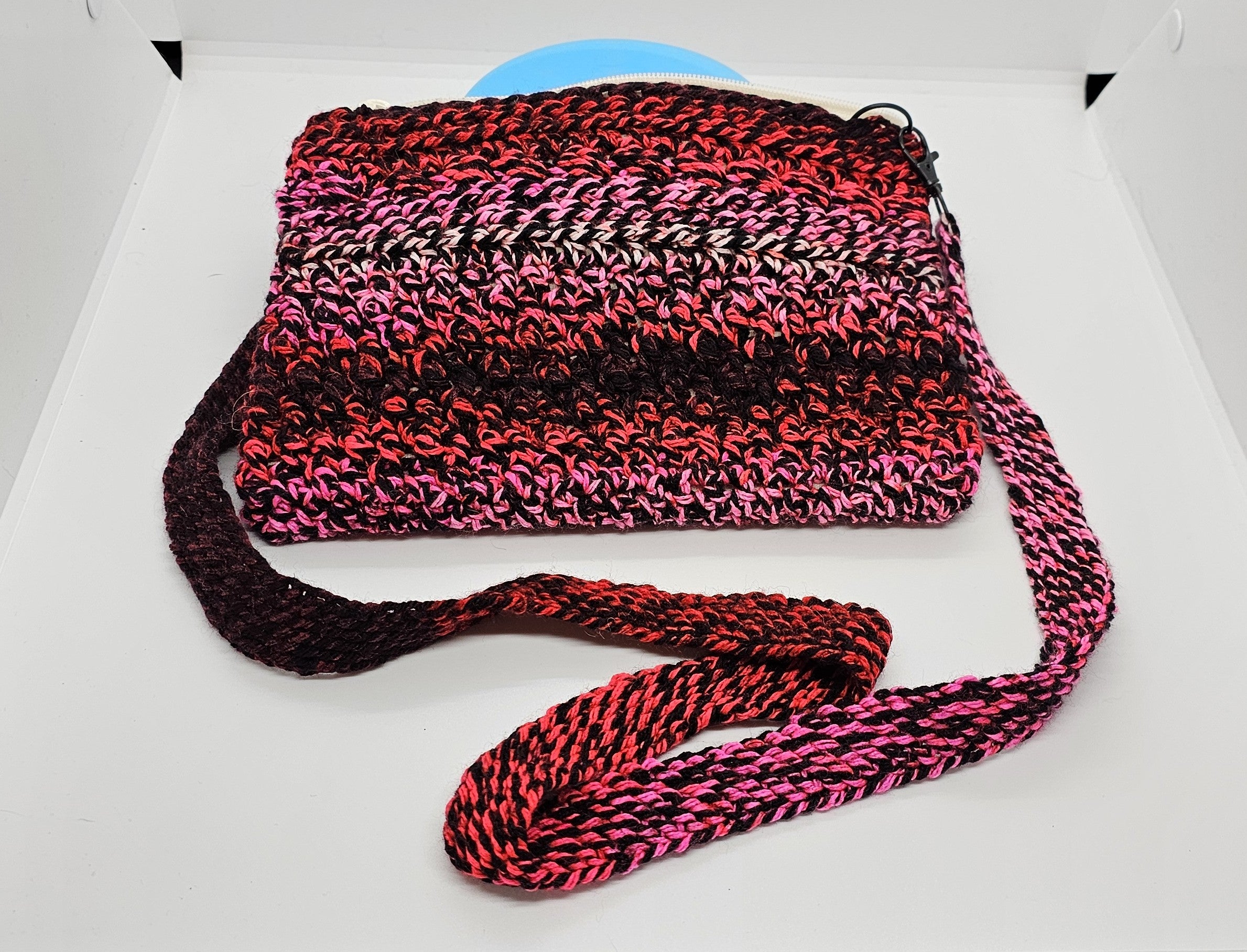 Red shades crossbody purse