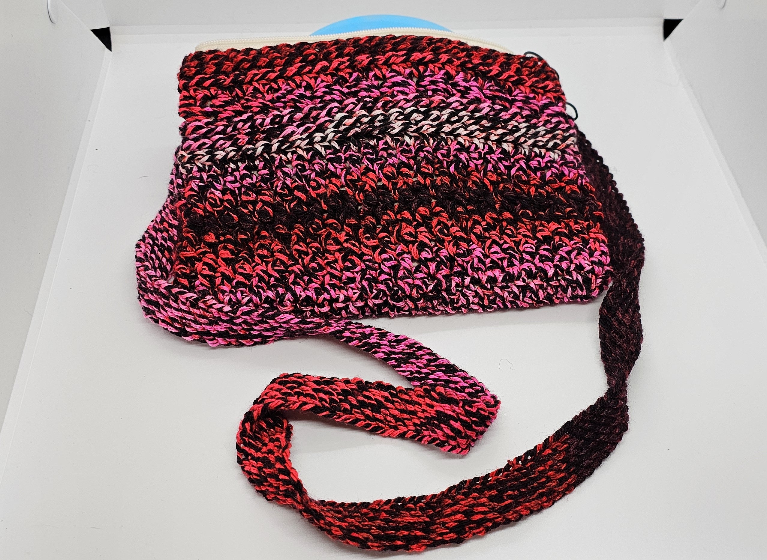 Red shades crossbody purse