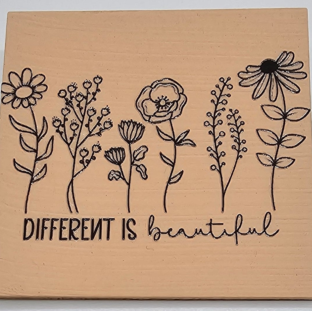 Different is beautiful