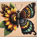 Sunflower butterfly