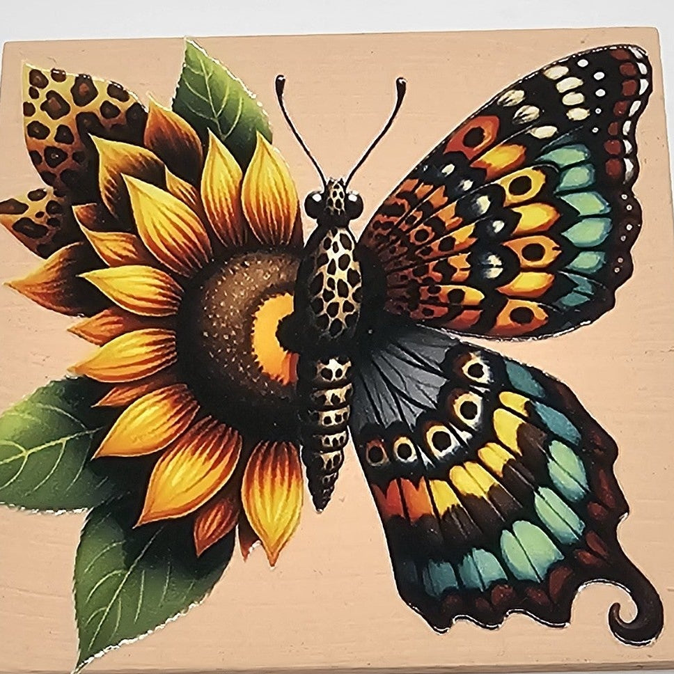 Sunflower butterfly