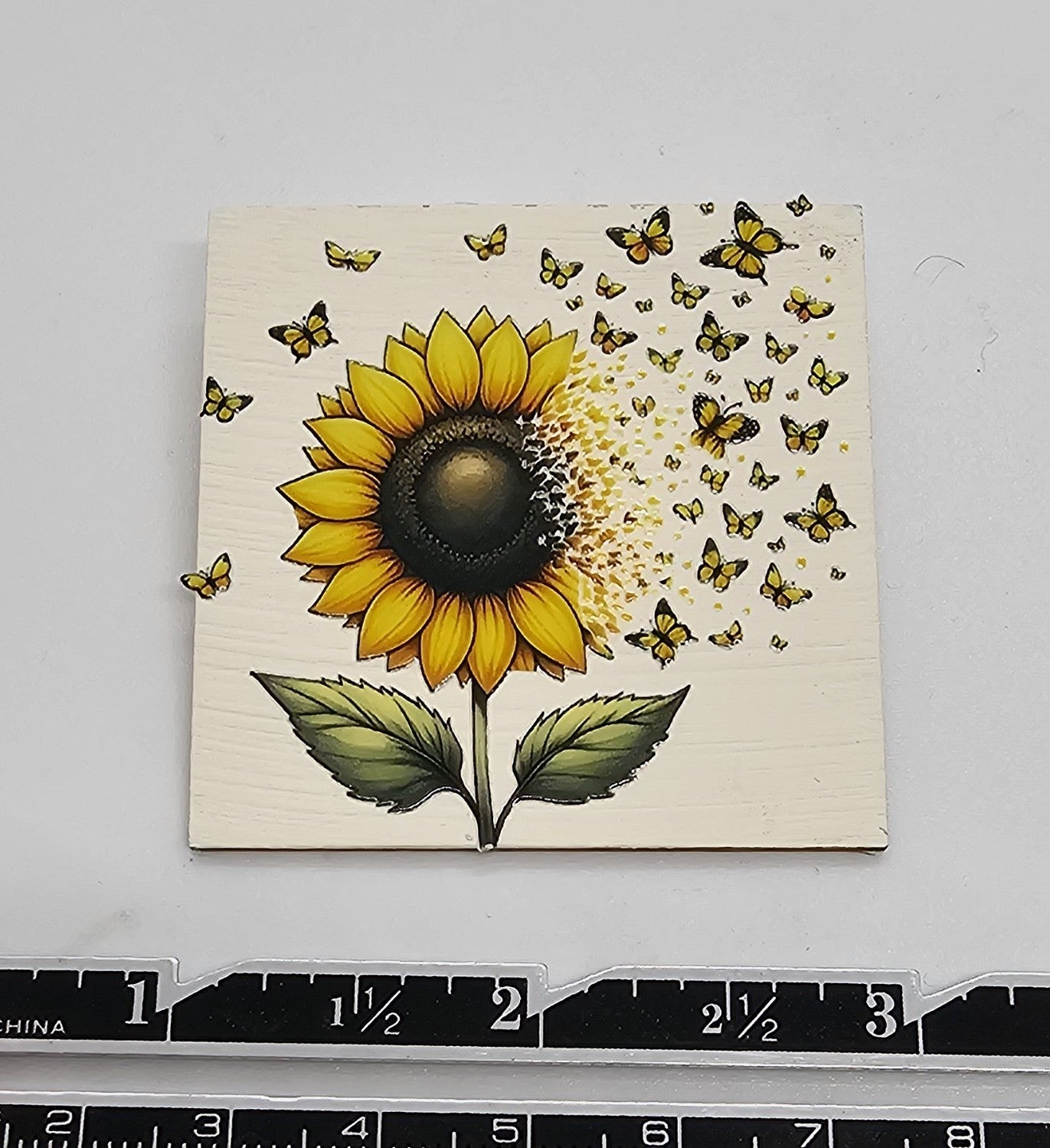 Sunflower butterflies