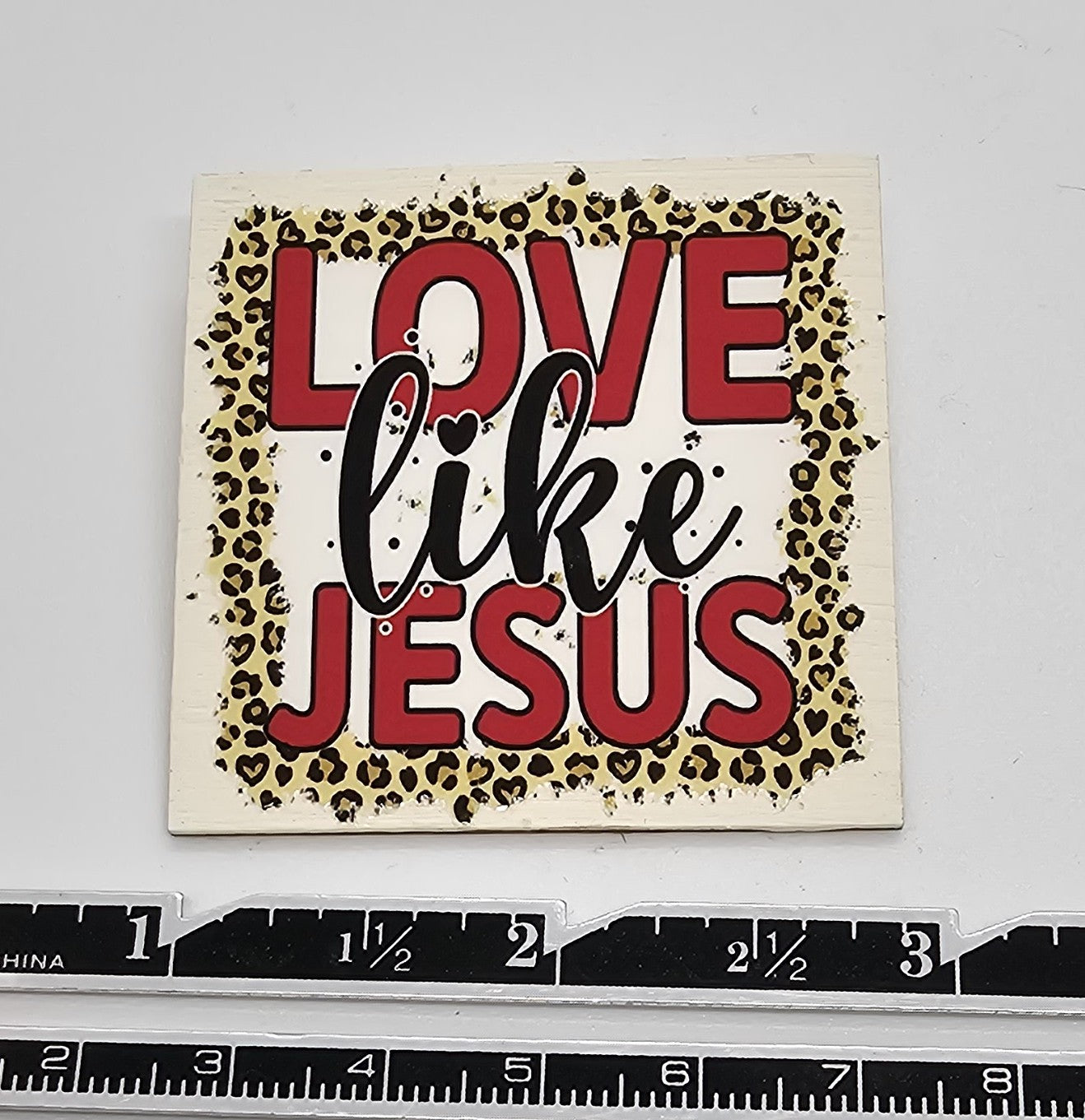 Cheetah love like Jesus