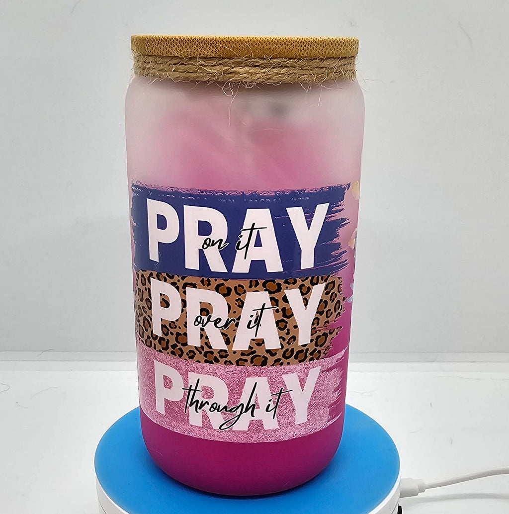 Pray lighted cup