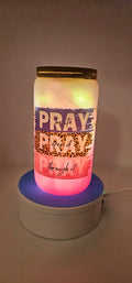 Pray lighted cup