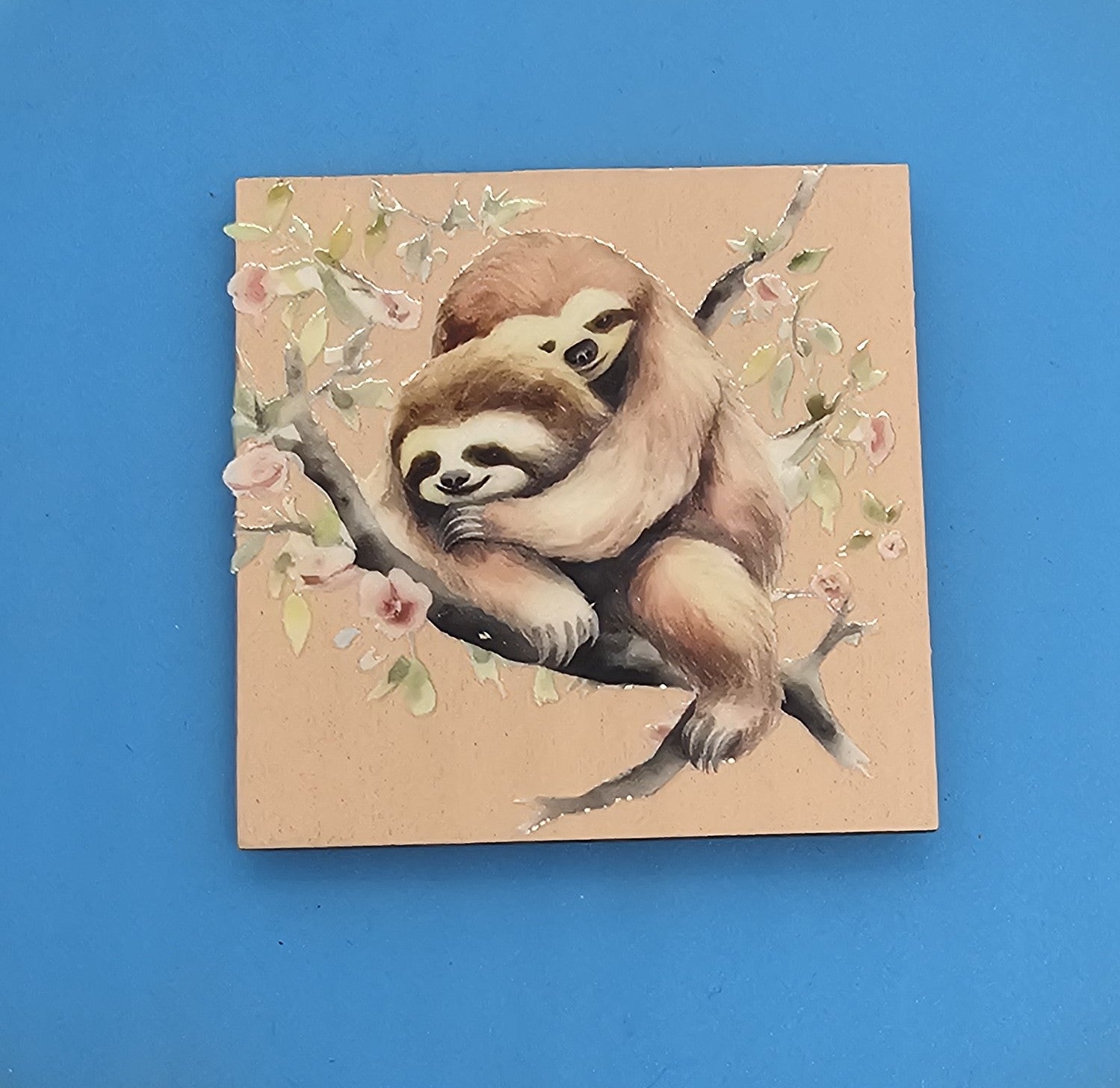 Snuggling Sloths