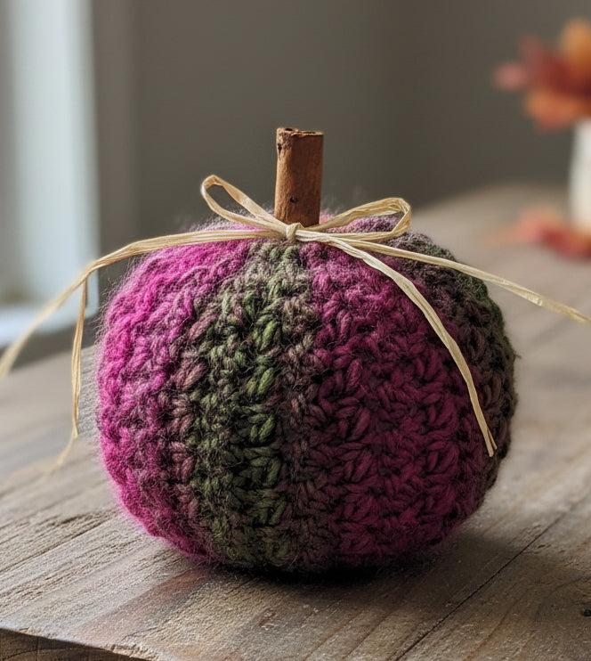 Small variegated pumpkin