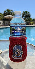 Gnome water bottle cozy