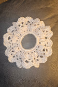 Blush shimmer scrunchie