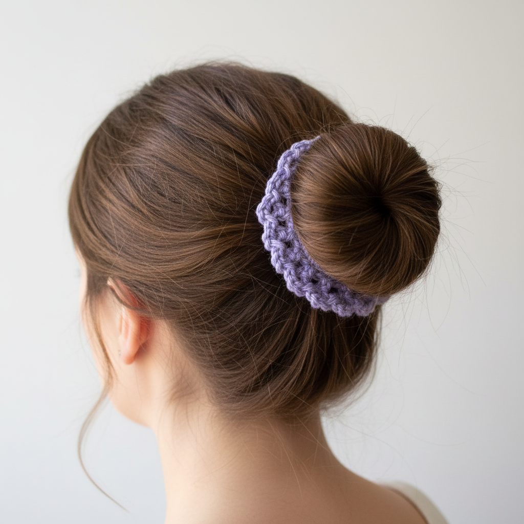 Lavender Summertime scrunchie