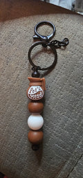 Brown pot head Keychain