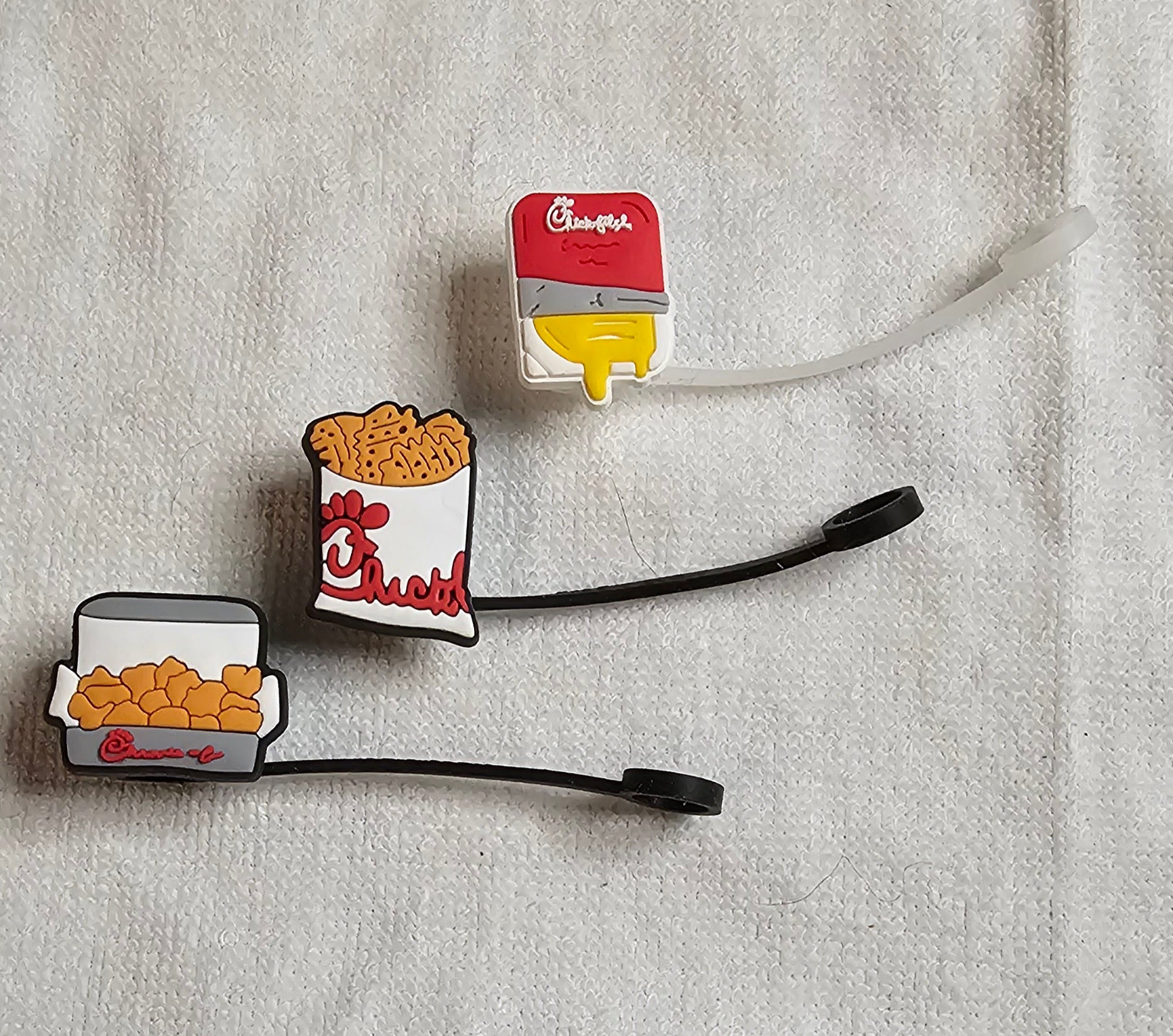 3 pack Chick fil A toppers