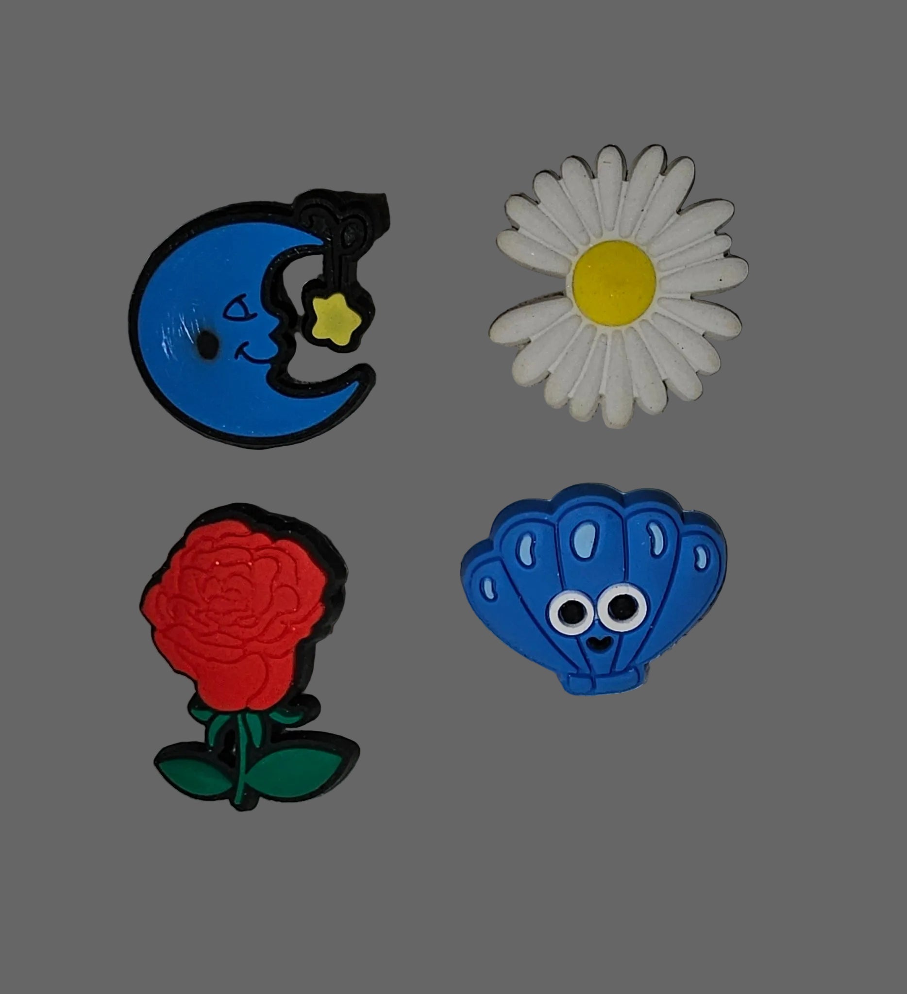 4 pack Nature 2 straw charms (Copy)