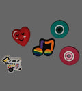 5 pack Random straw charms
