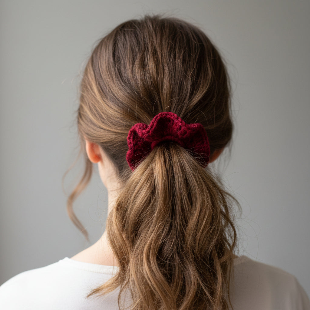 Wine scrunchie