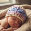 Preemie granny hat